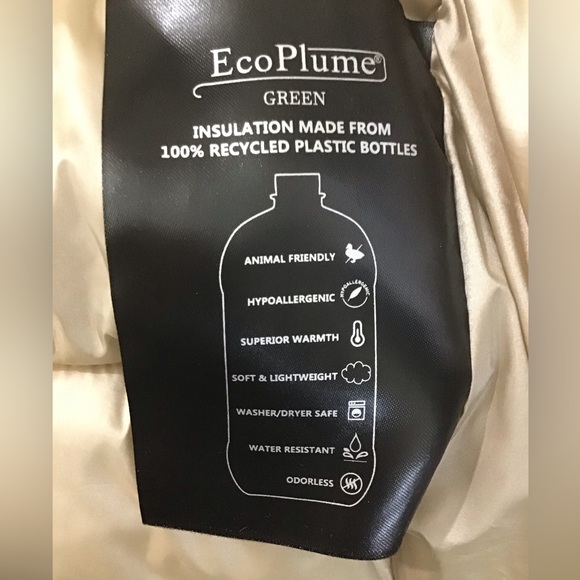 Bernardo Love Tan Puffer Hooded Vest NWOT - Picture 6 of 11